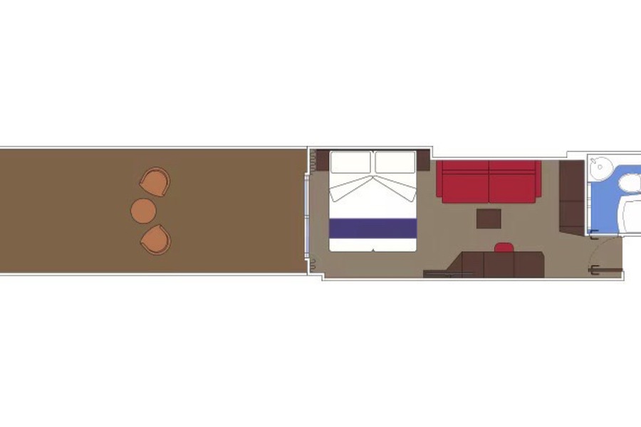MSC Cruises, MSC World Asia, Junior Suite Aurea with Promenade & Ocean View Floorplan.jpg